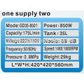 Compressor(GD35-8501B) de ar silencioso 35L 850W